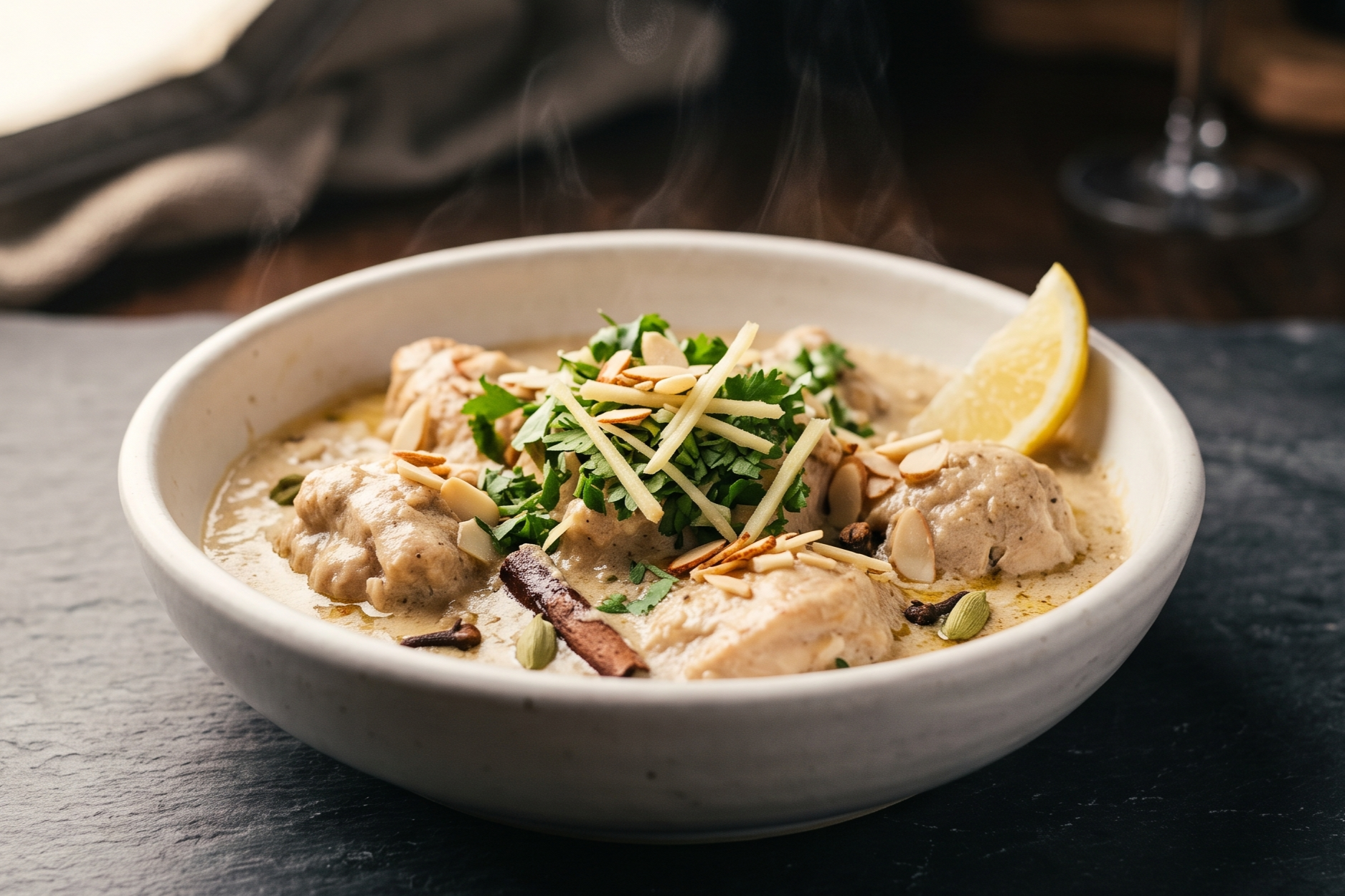 Chicken White Korma